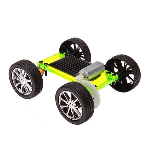 Mini Solar Car Educational Toy model for selfassembly